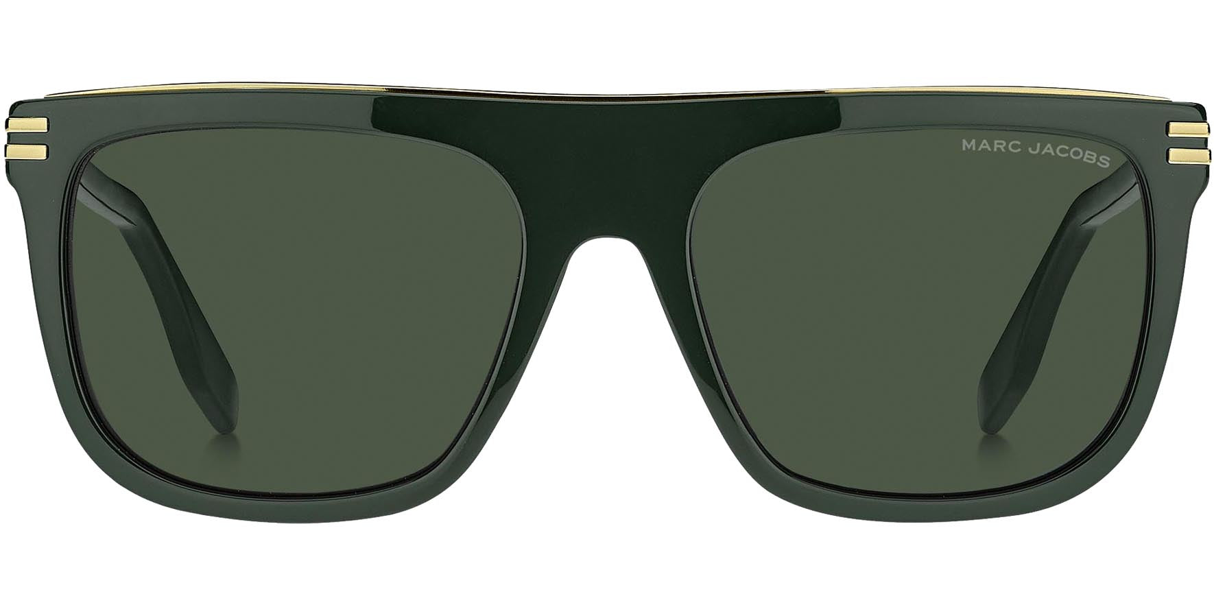 Marc Jacobs Green Flat-Top Square - Eyedictive