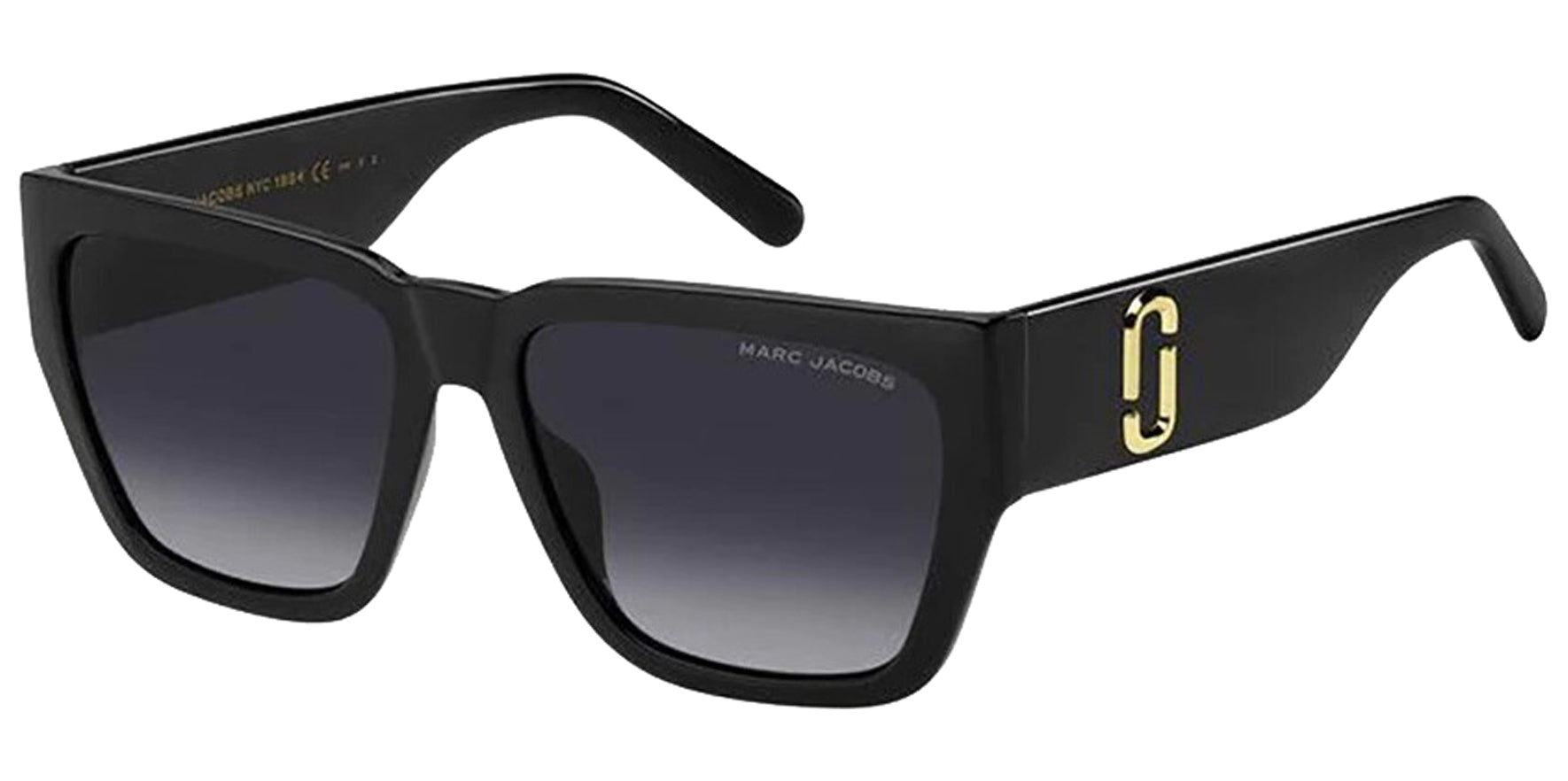 Marc Jacobs Polarized Wide Temple Square w/ Gradient Lens