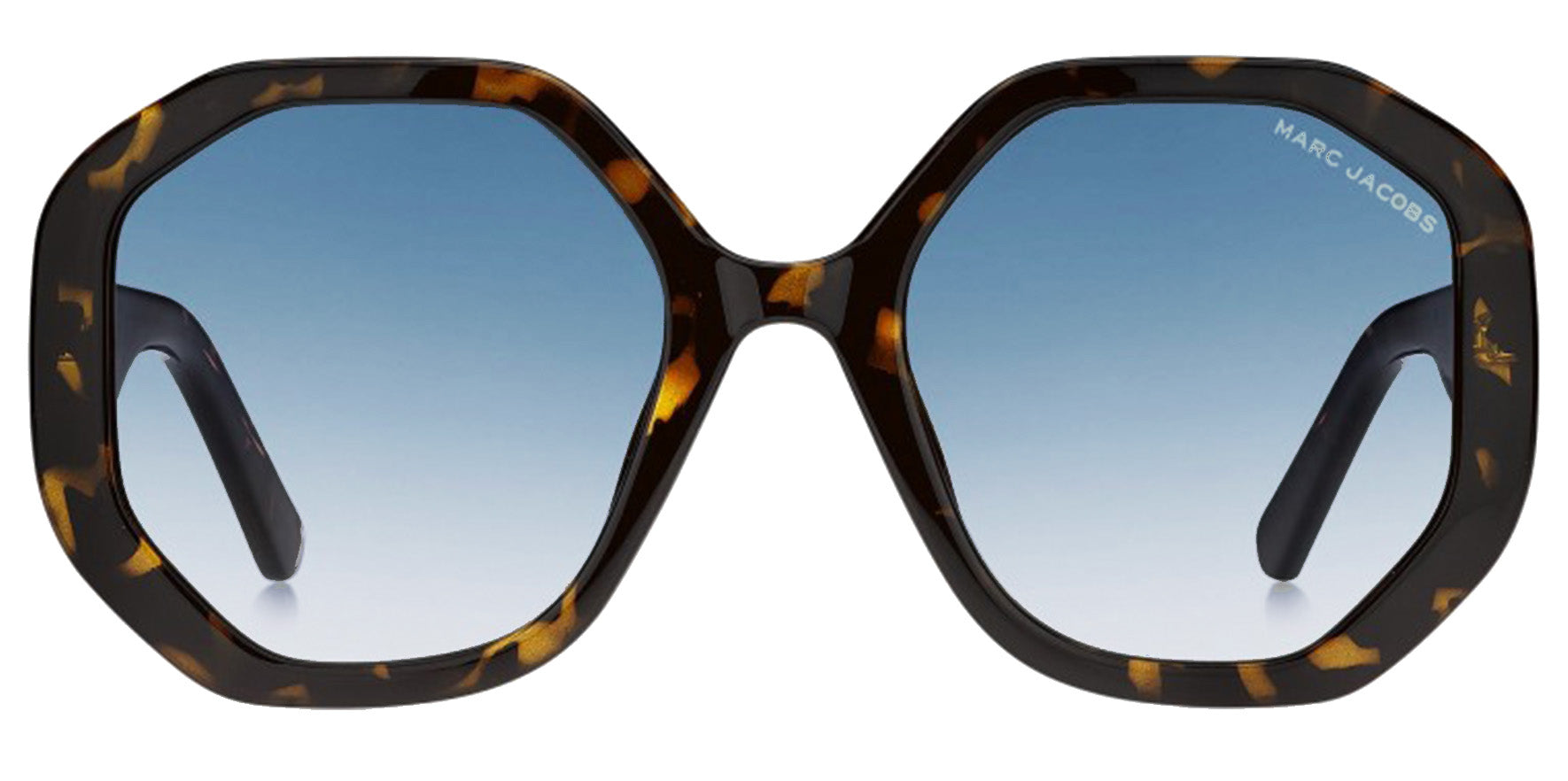 Marc Jacobs Oversized Geometric Round w/ Gradient Lens
