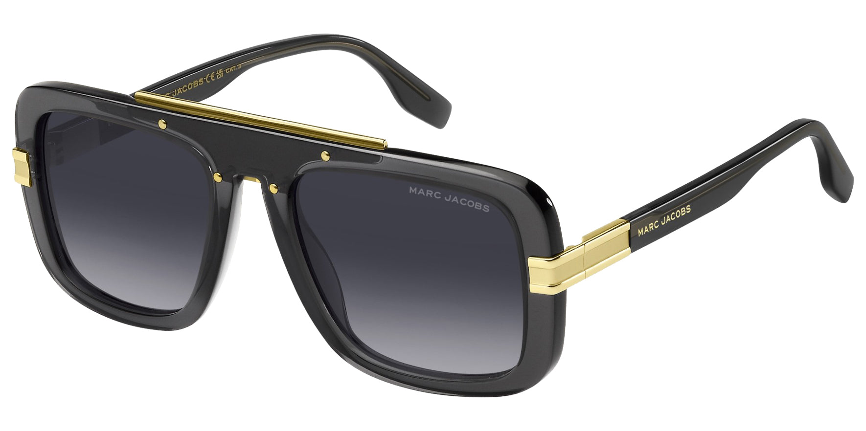 Marc Jacobs Flat-Top Square w/ Gradient Lens