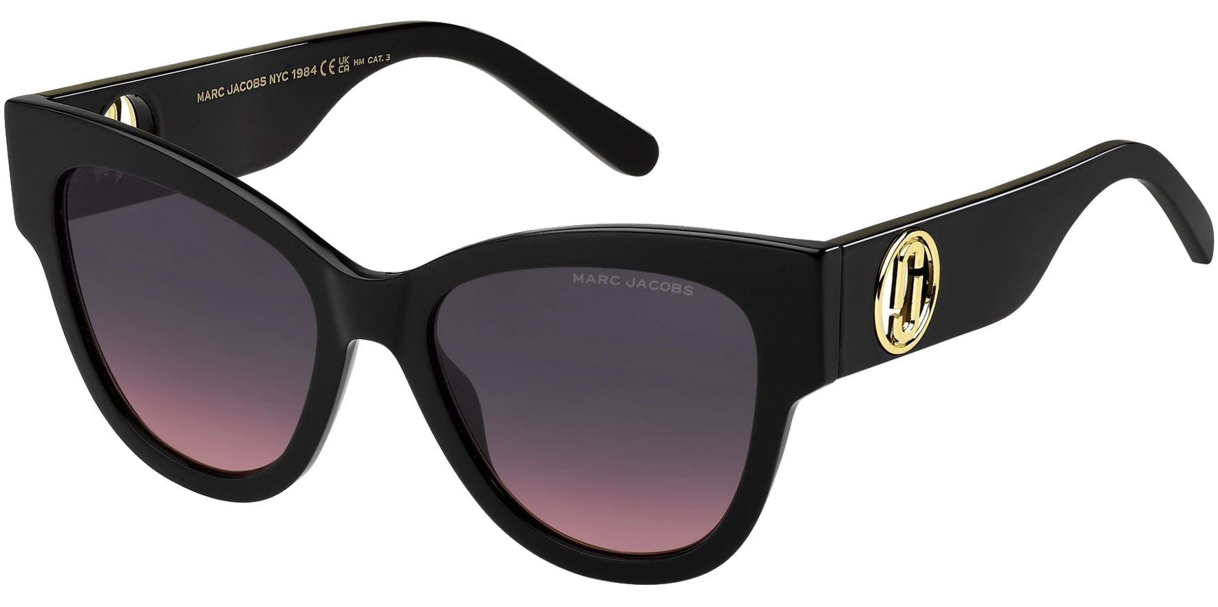 Marc Jacobs Oversized Cat-Eye w/ Double Gradient Lens