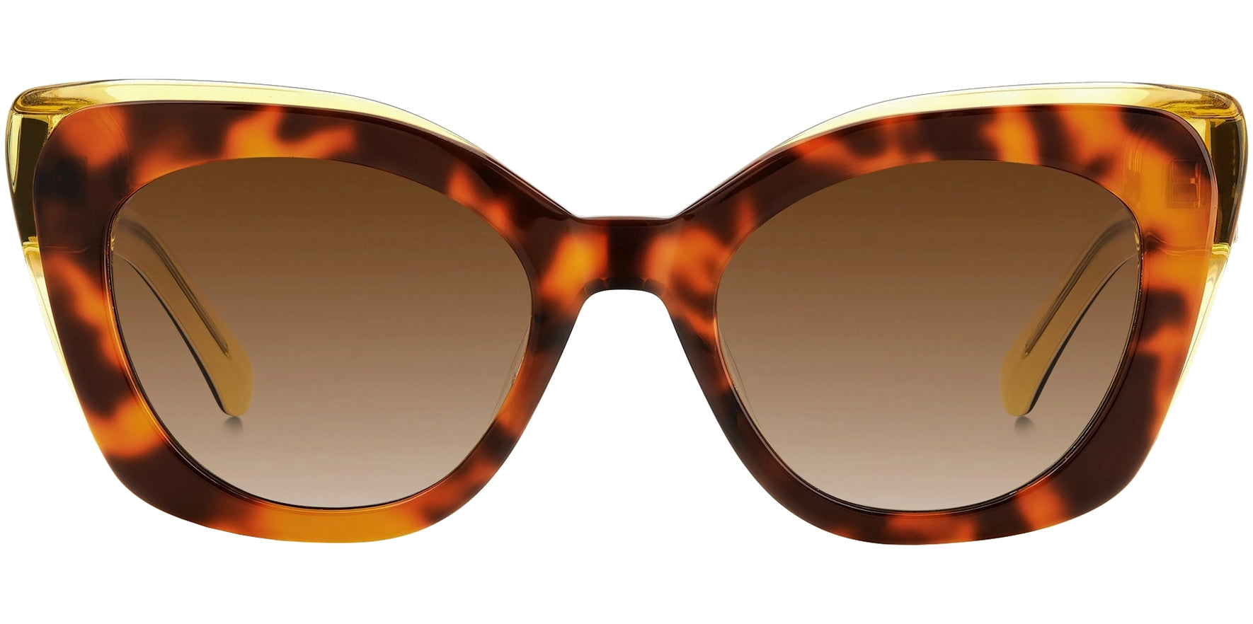 Kate Spade Marigold Havana Cat Eye w/ Gradient Lens - Eyedictive