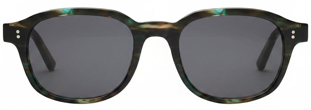 Salt Optics Mayer 49 Polarized Soft Square w/ 5-Barrel Steel Hinges