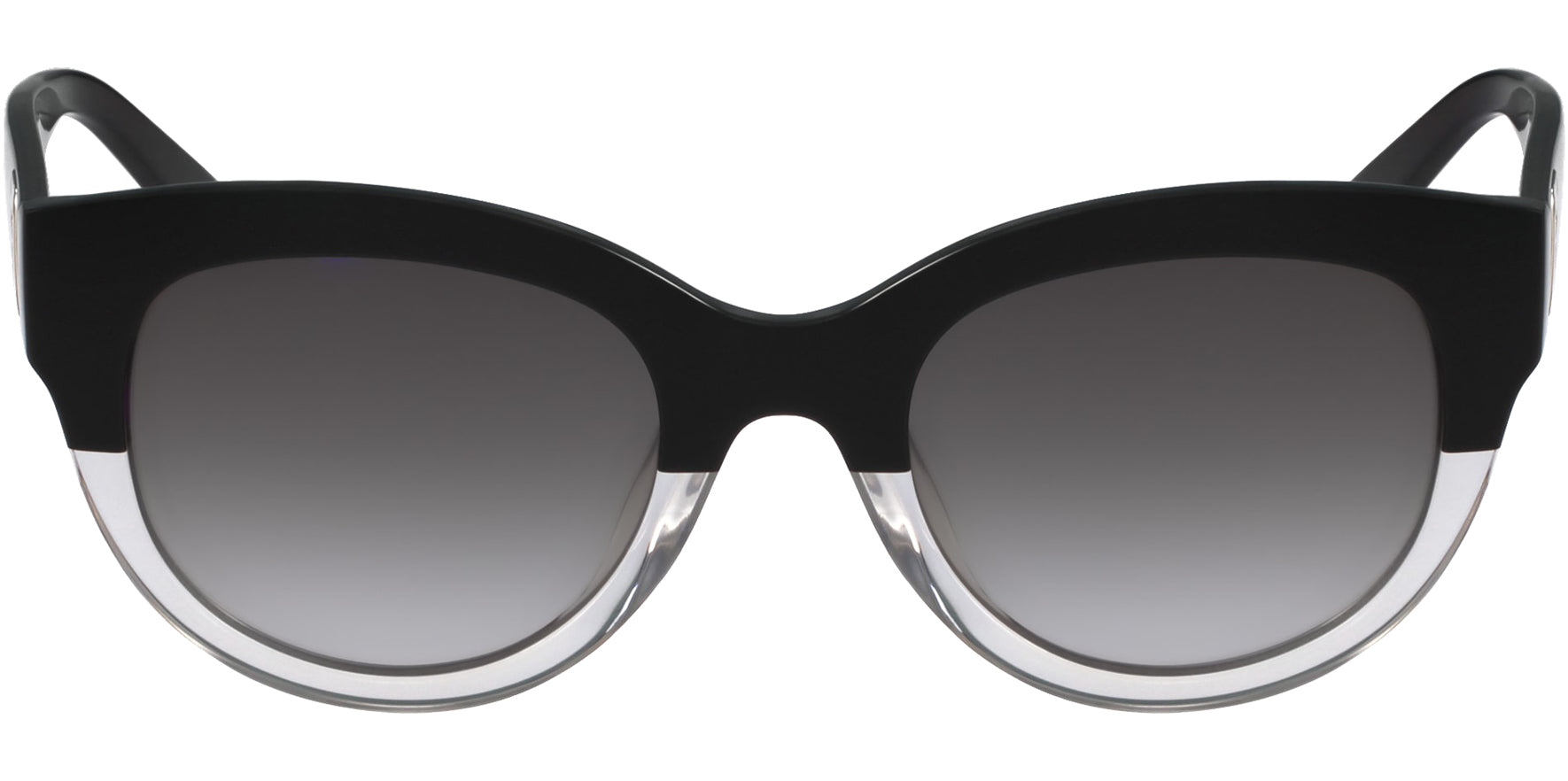 MCM Two-Tone Rounded Cat Eye Sunglasses w/ Gradient Lens - Eyedictive