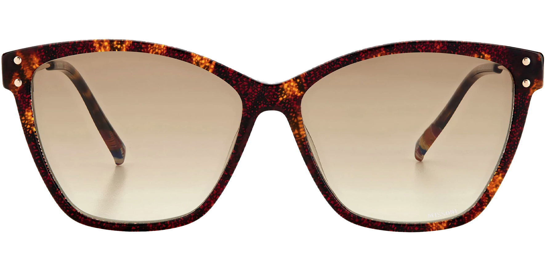 Missoni Havana Pattern Square Cat Eye - Eyedictive