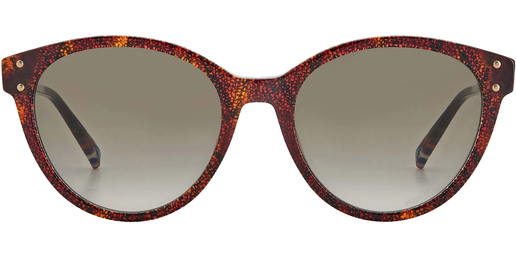 Missoni Dark Havana Round Cat Eye - Eyedictive