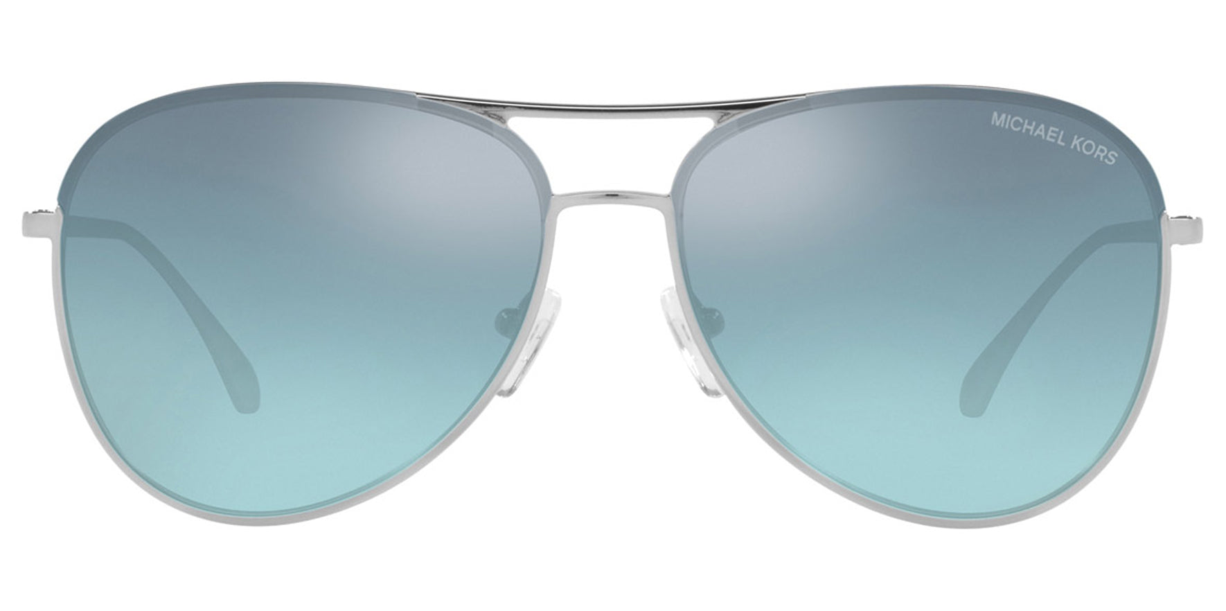 Michael Kors Kona Silver-Tone Aviator w/ Gradient Lens - Eyedictive