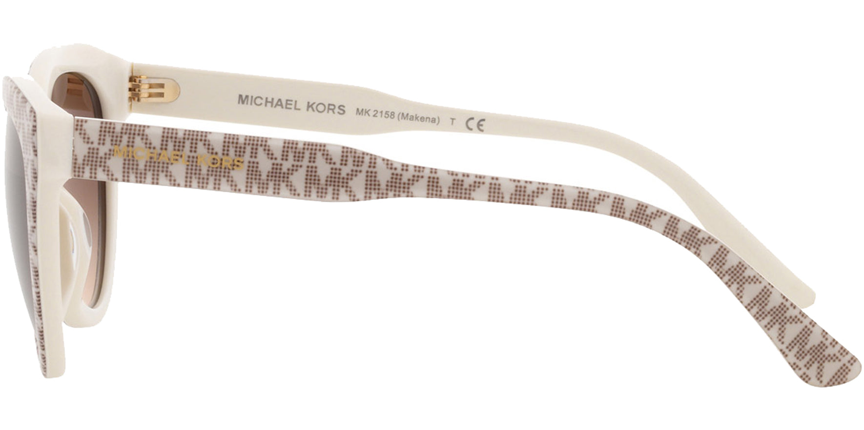 Michael Kors Makena Signature Pattern Vanilla Cat Eye - Eyedictive