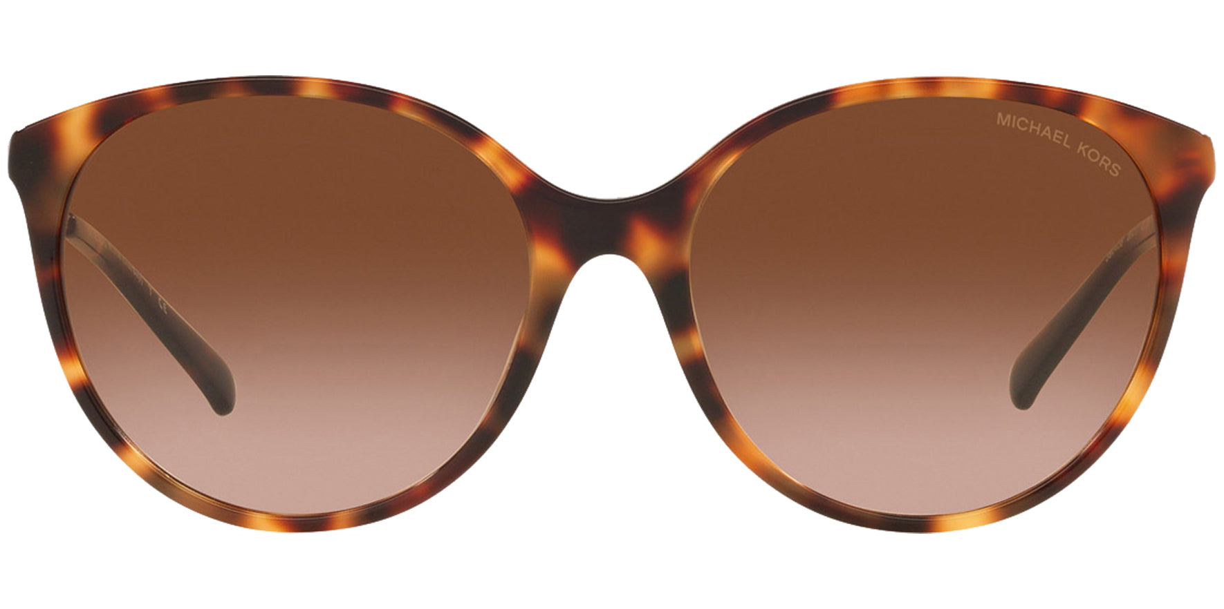 Michael Kors Cruz Bay Amber Tortoise Round Cat-Eye