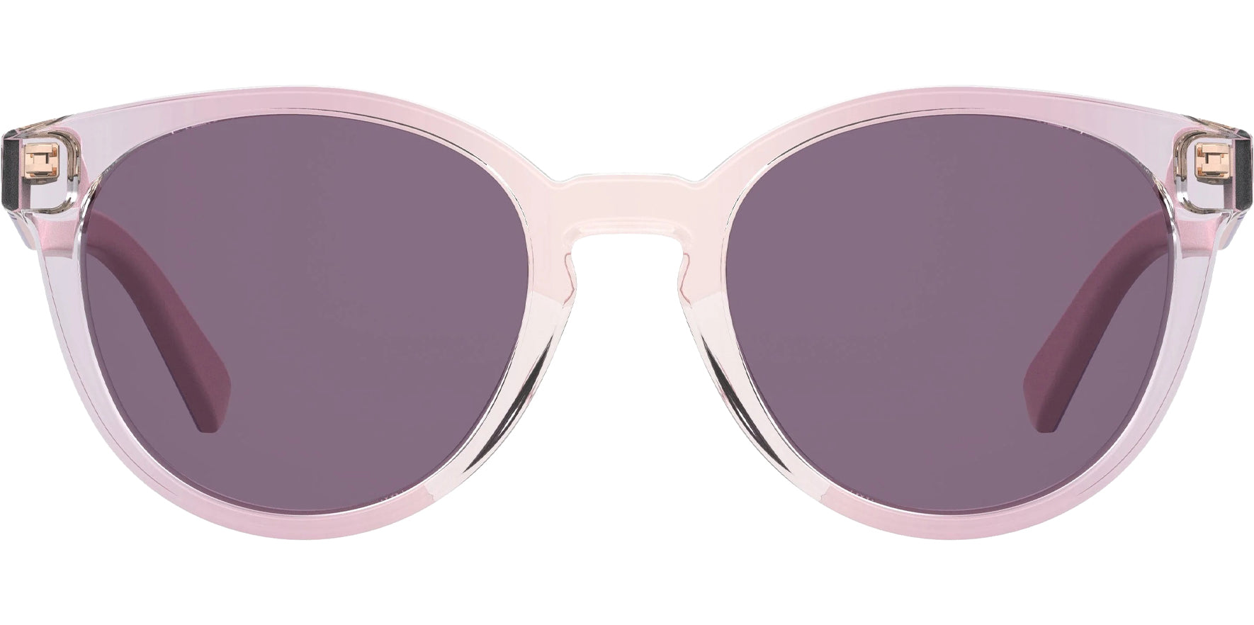 Love Moschino Pink/Lilac Vintage Style Round - Eyedictive