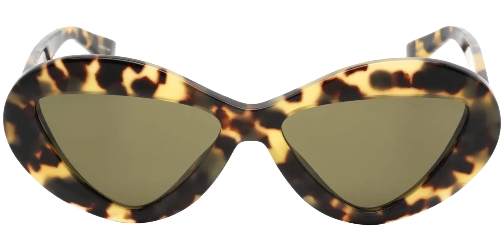 Moschino Yellow Havana Oval Cat Eye - Eyedictive