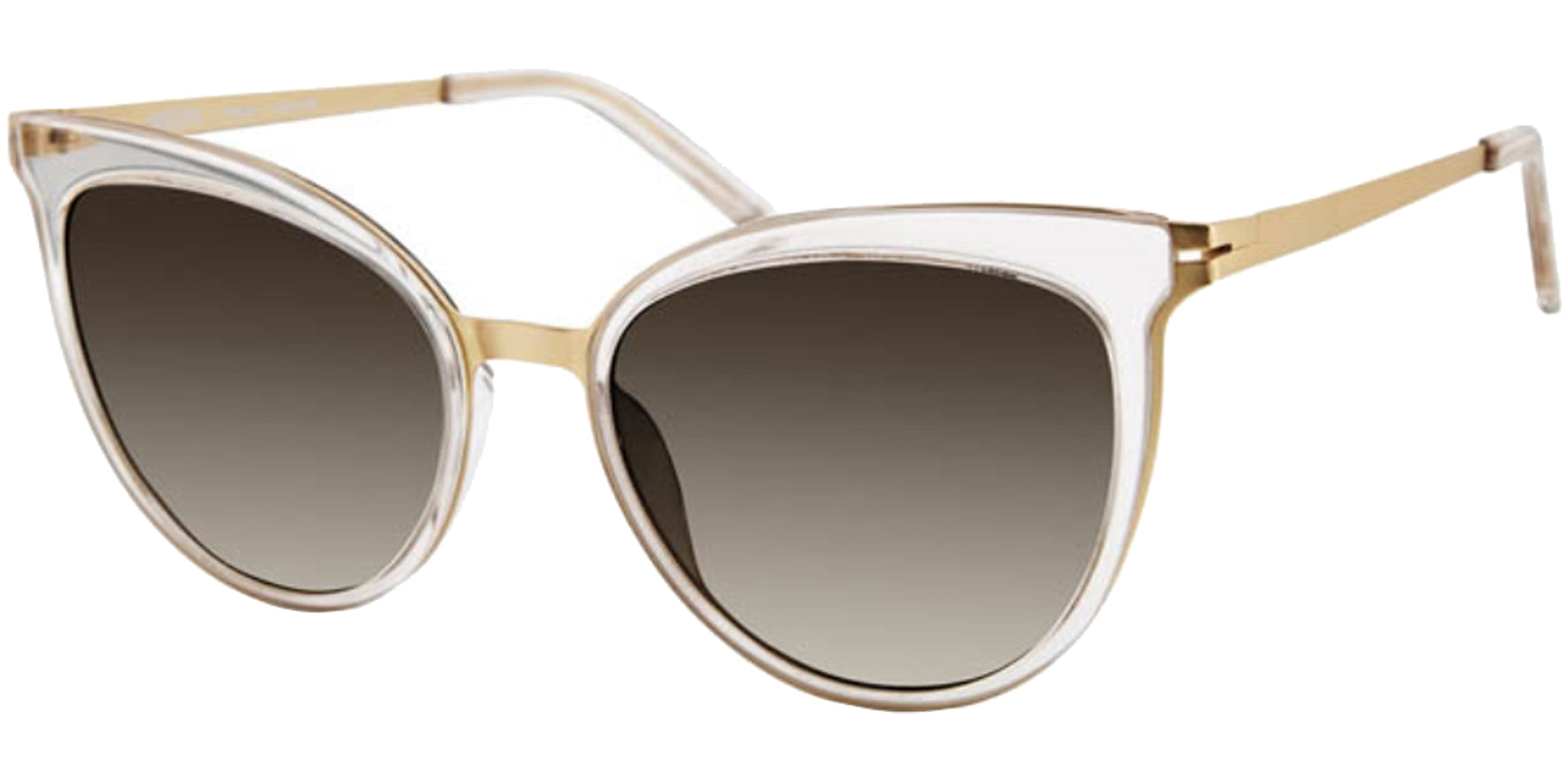 Modo Polarized Titanium Cat-Eye w/ Gradient Lens