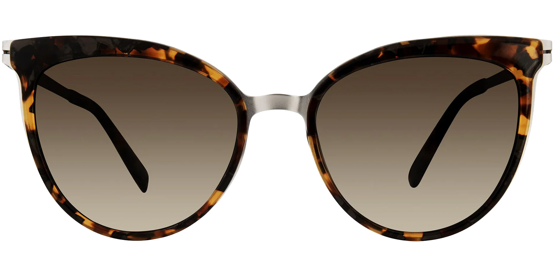 Modo Polarized Titanium Cat-Eye w/ Gradient Lens