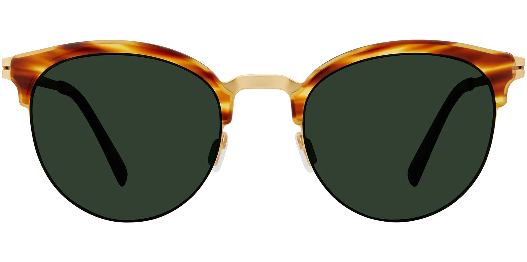 Modo Polarized Titanium Round Browline