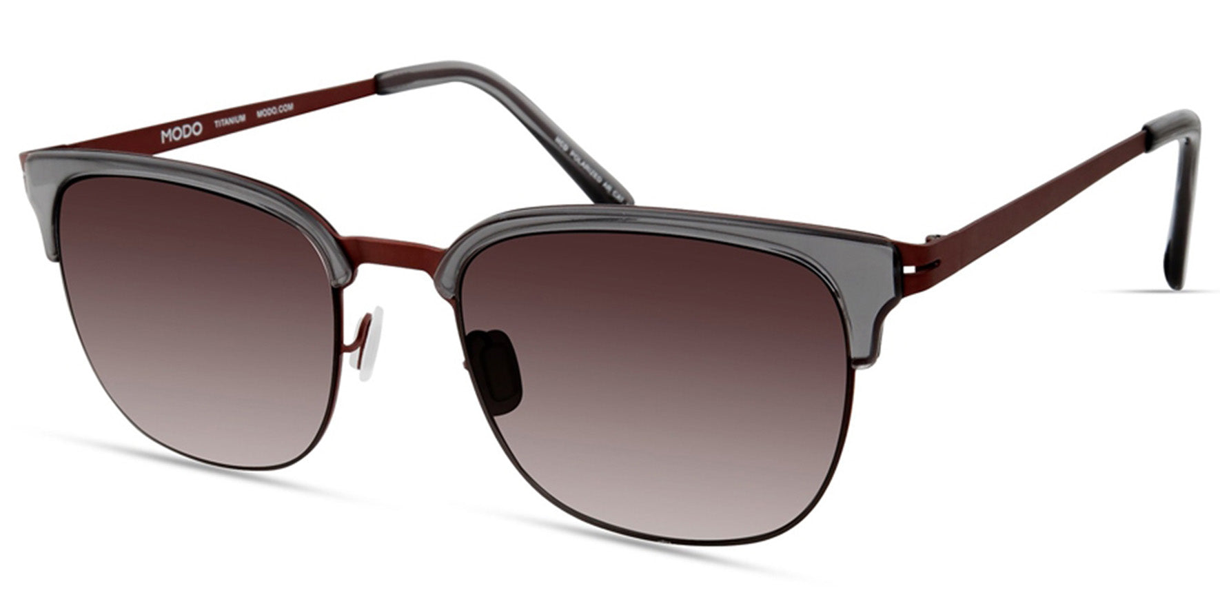 Modo HCD Polarized Slim Titanium Brow-line
