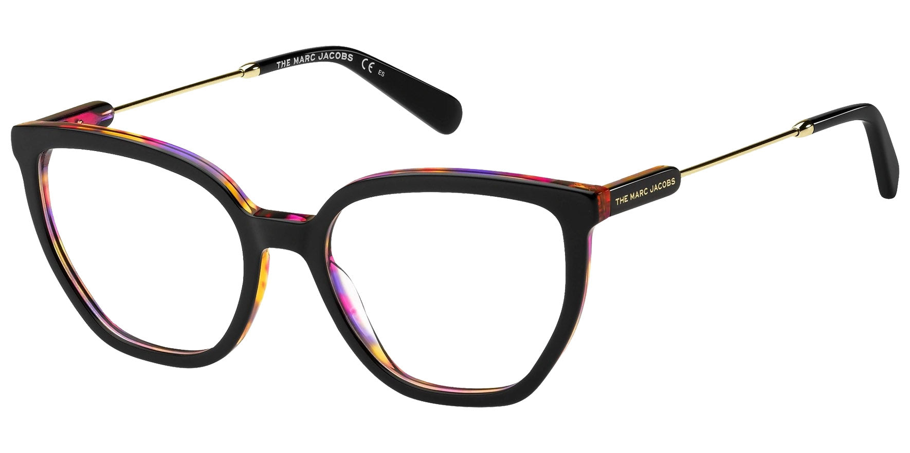 Marc Jacobs Cat Eye Eyeglasses w/ 5-Barrel Steel Hinges