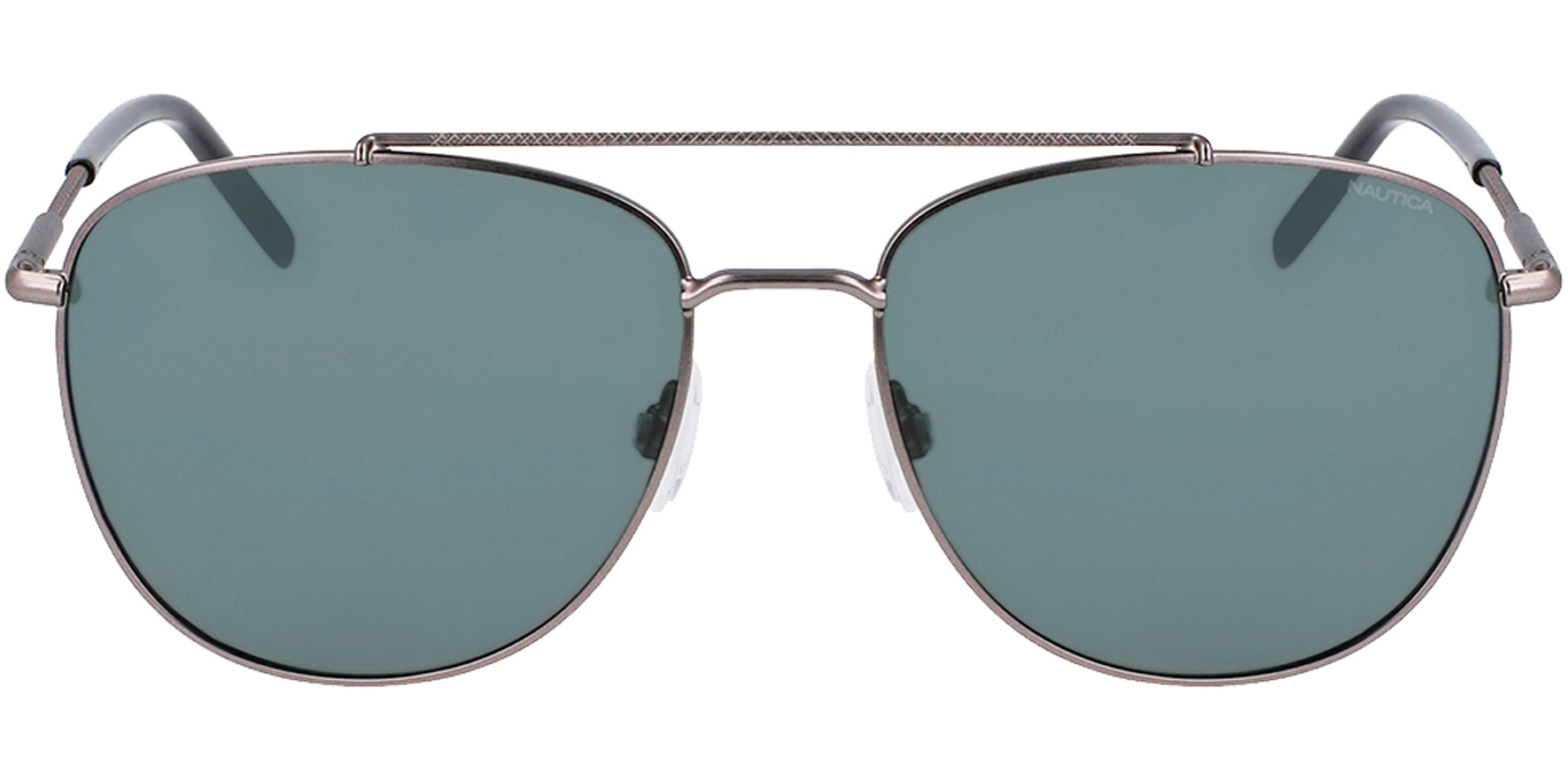 Nautica Polarized Matte Gunmetal Aviator