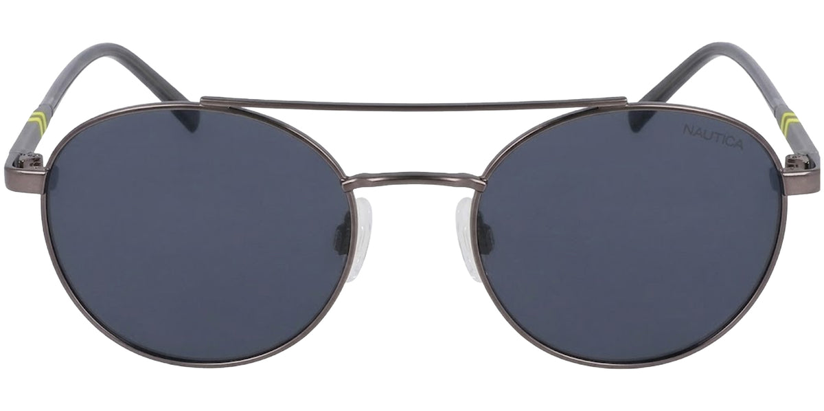Nautica Polarized Round Aviator w/ Soft-Touch Tips