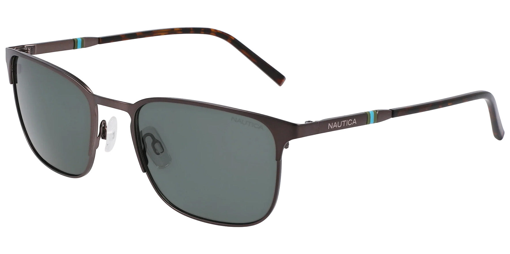 Nautica N-83 Collection Polarized Tenite Renew Metal Brow-Line