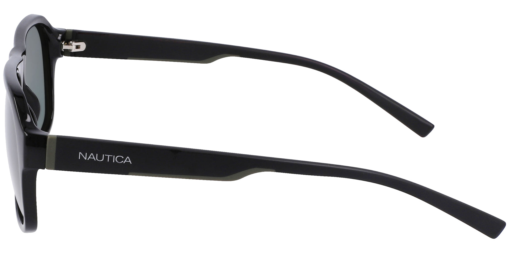 Nautica Polarized Black Lightweight Navigator - Eyedictive