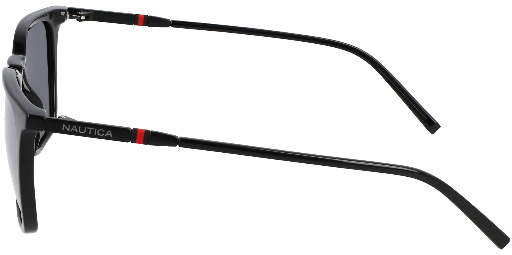 Nautica Polarized Black Soft Square