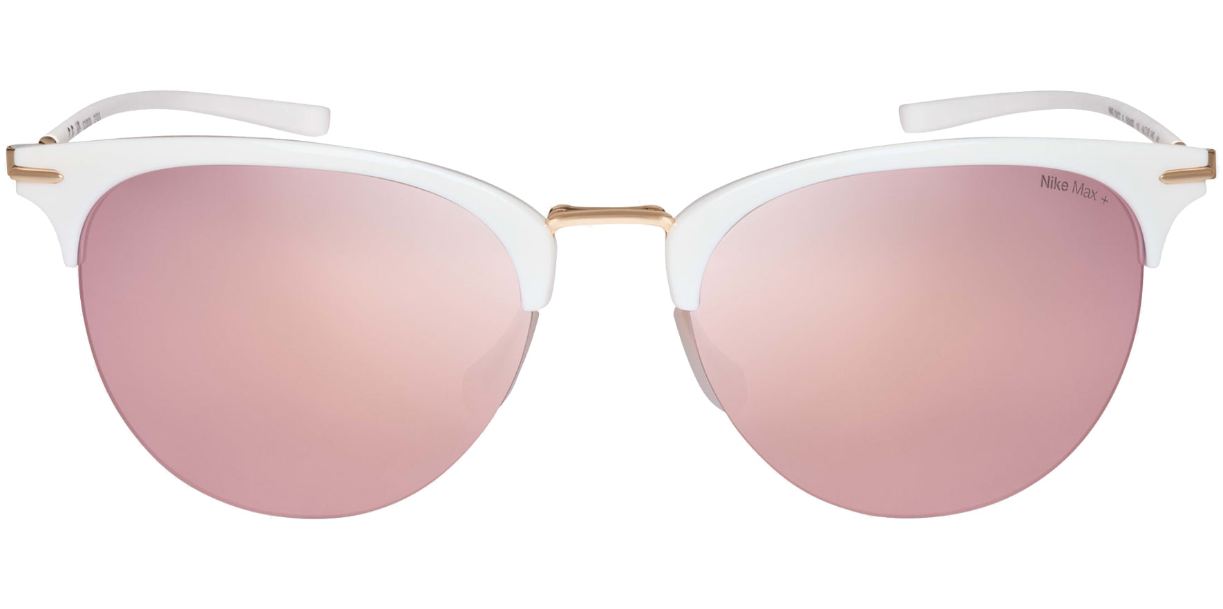 Nike Divot E Semi-Rimless Browline Oval w/ Mirror Lens