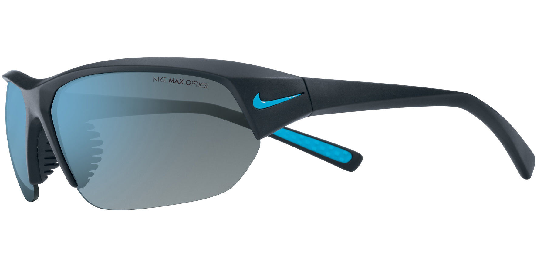 Nike Skylon Ace Semi-Rimless Sport Wrap w/ Mirror Lens