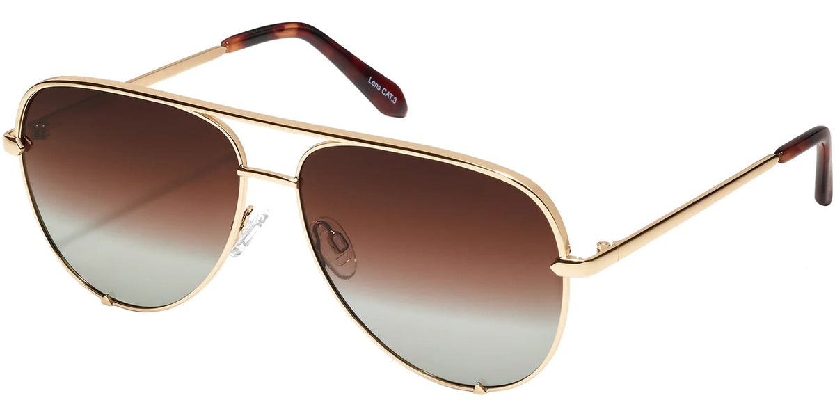 Quay High Key Mini Polarized Aviator w/ Gradient Lens  display picture 1