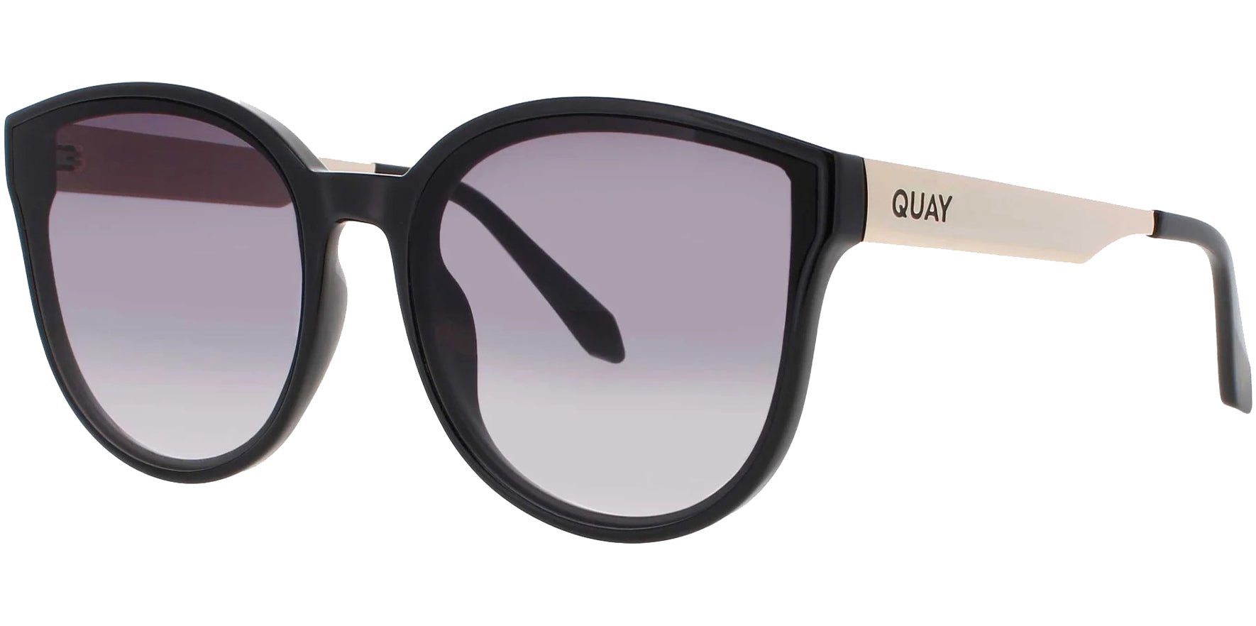 Quay Date Night Oversized Modified Round w/ Gradient Lens