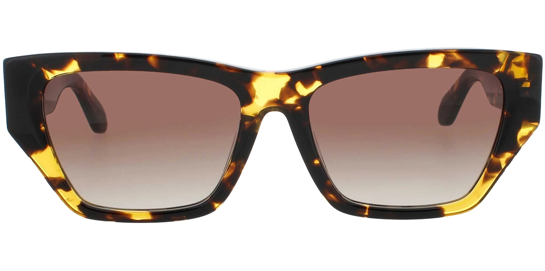 Quay No Apologies Chunky Geometric Rectangle w/ Gradient Lens