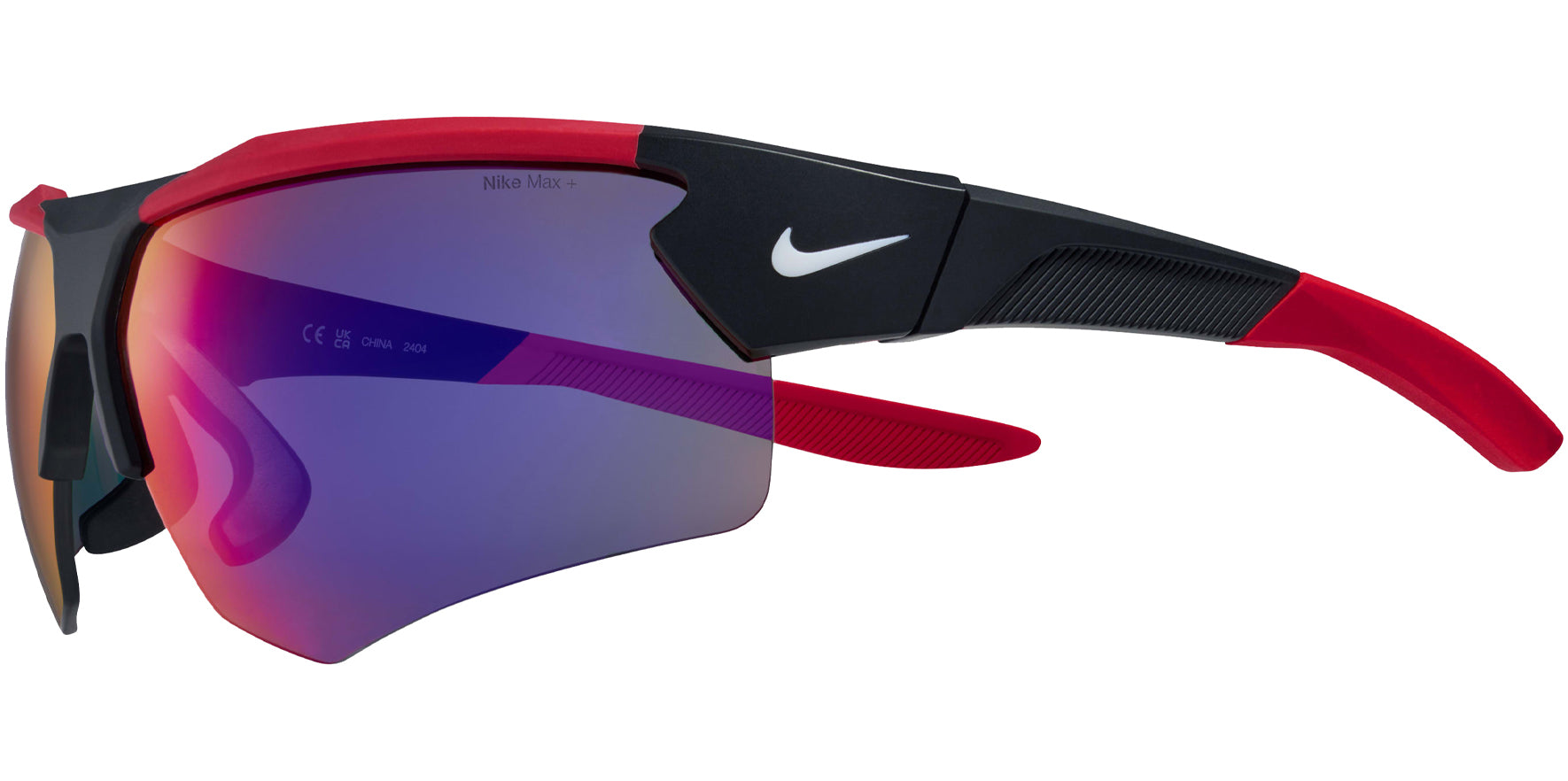Nike Cloak Duo E Semi-Rimless Sport Wrap w/ Max + Lens