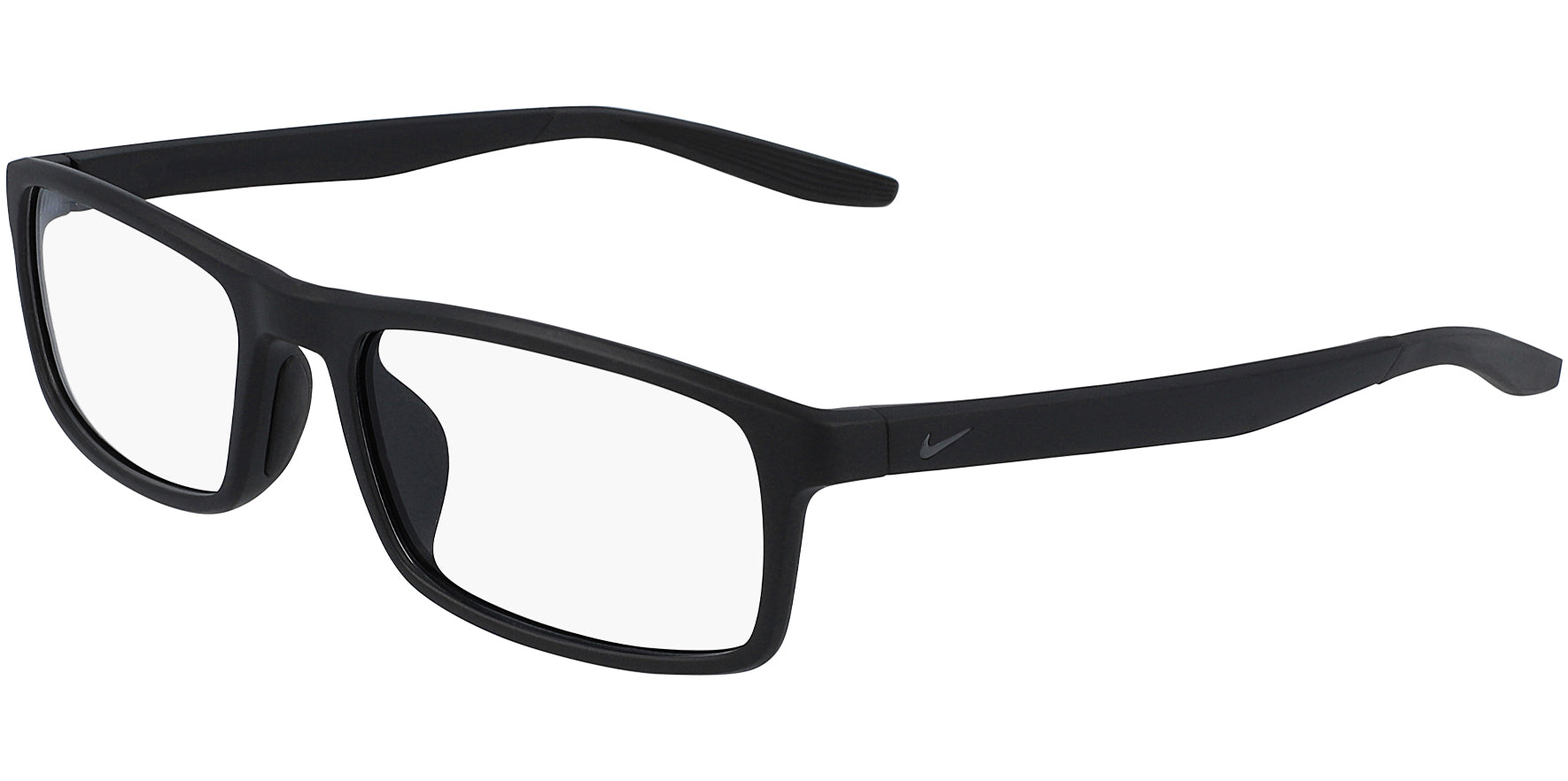Nike Optical Black Rectangular Eyeglass Frames