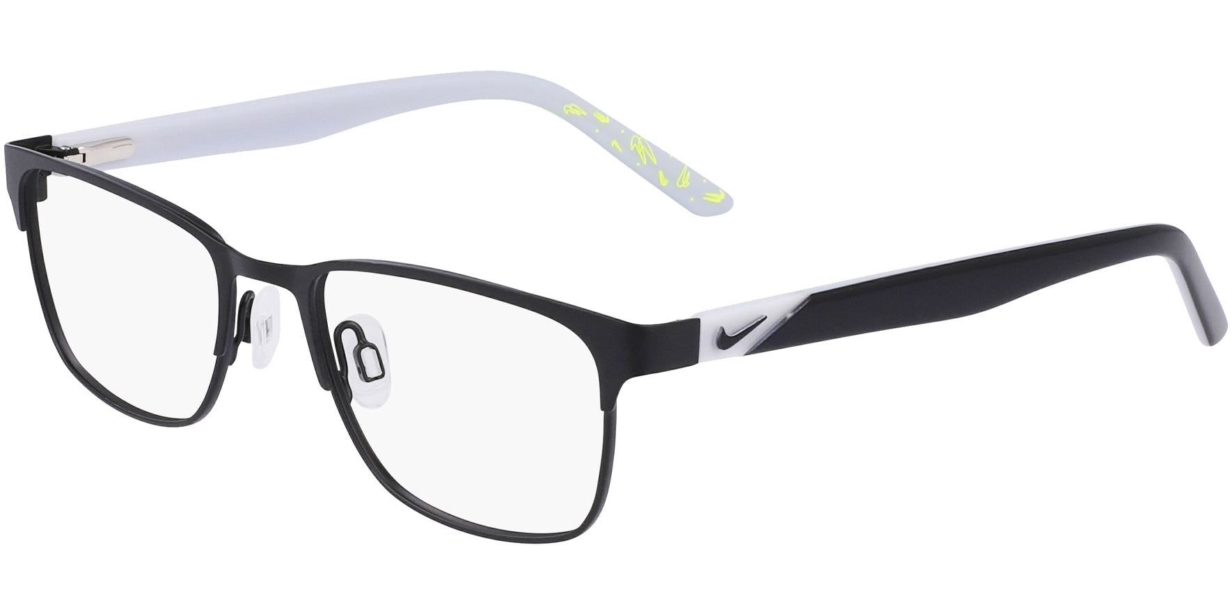Nike Optical Square Eyeglasses w/ Flex Hinges