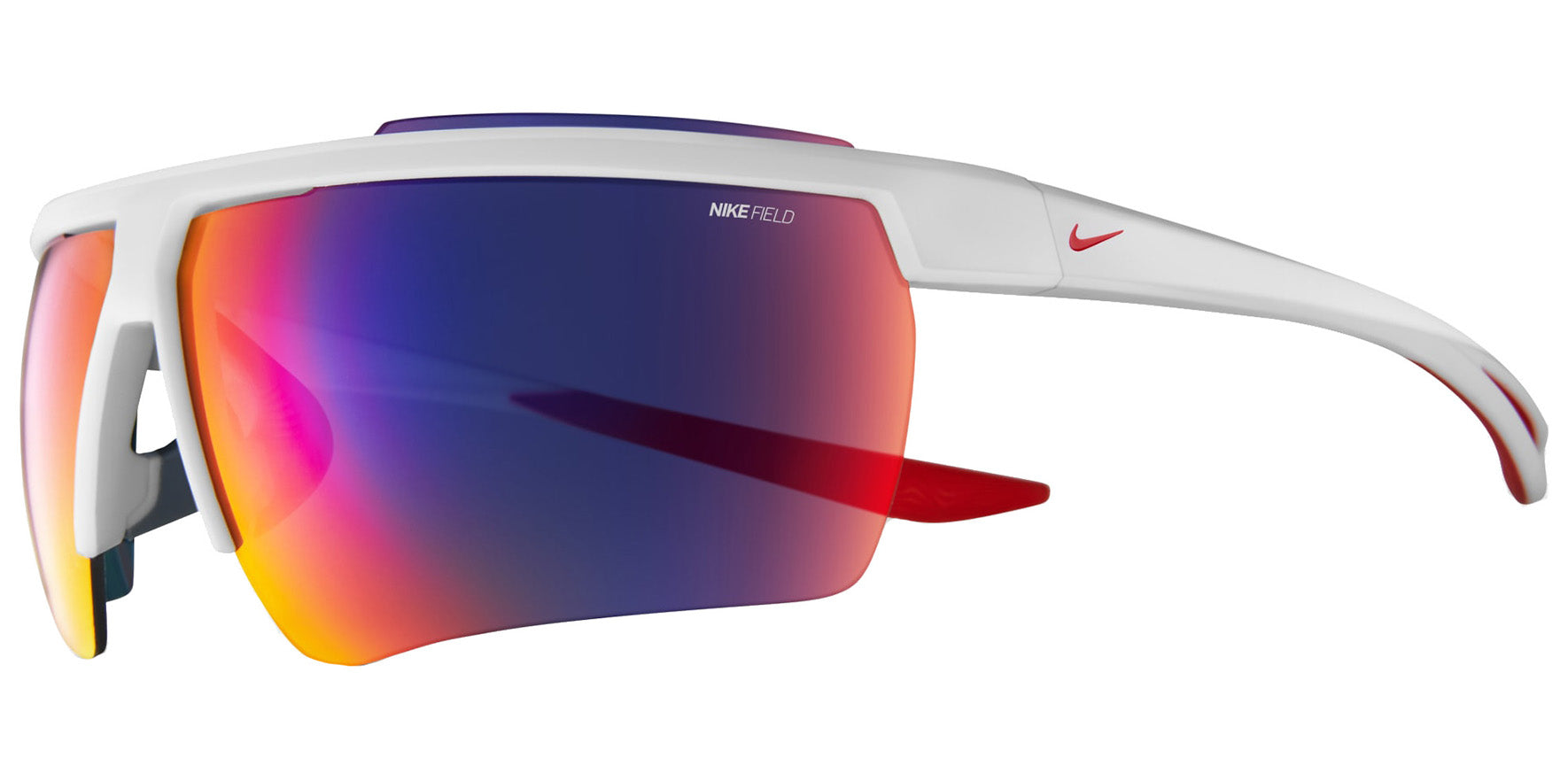 Nike Windshield 20 Semi Rimless Wrap w/ Field Tint Mirror Lens - Eyedictive