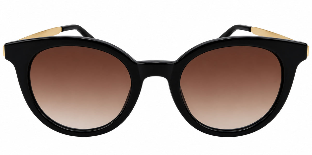 Oscar By Oscar De La Renta P3 Vintage Style Round w/ Gradient Lens
