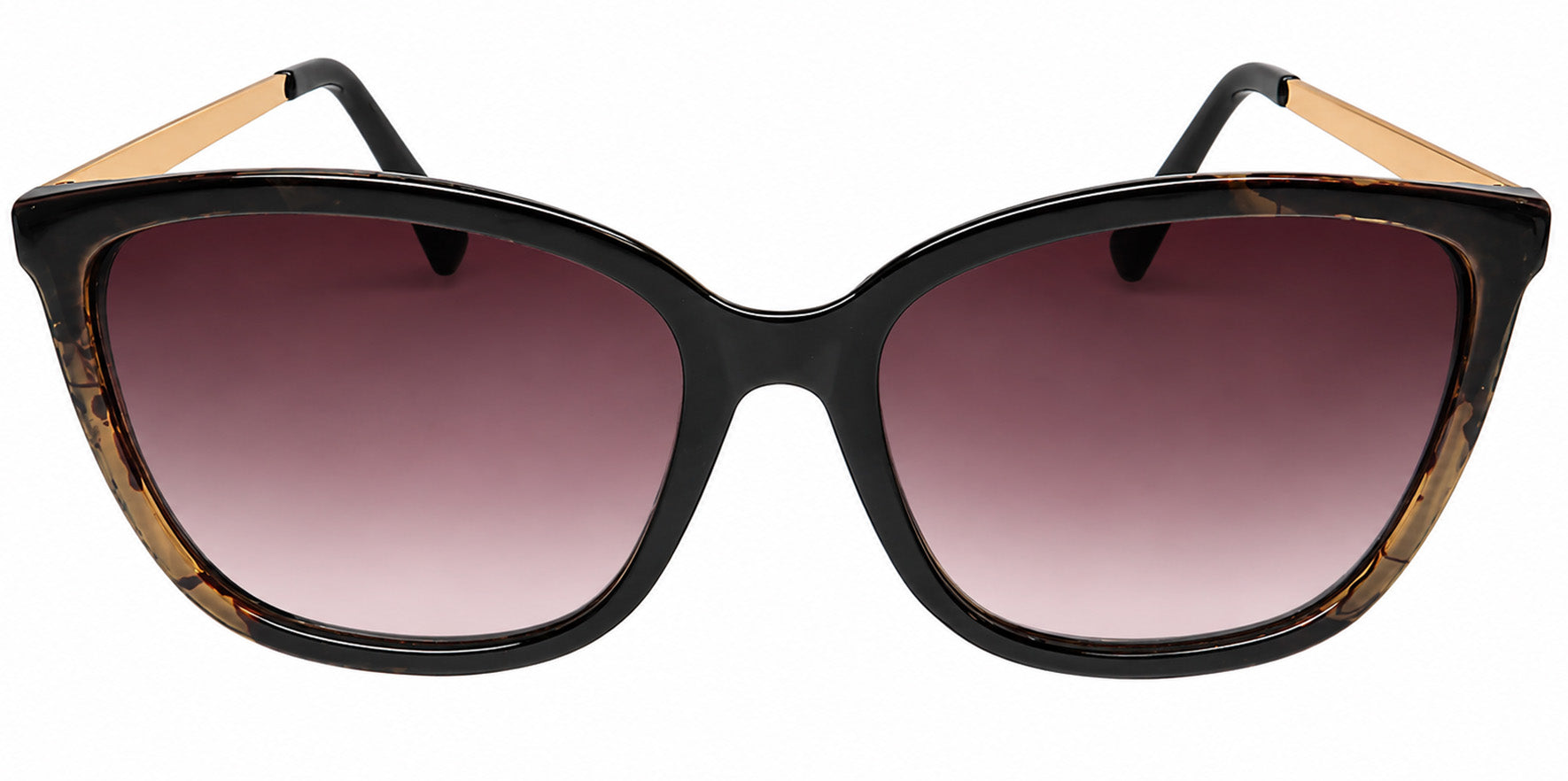 Oscar De La Renta Classic Square Cat-Eye w/ Gradient Lens