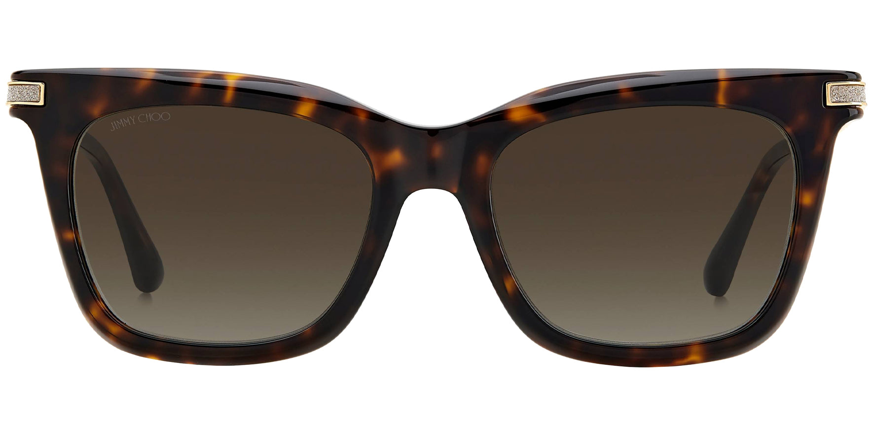 Jimmy Choo Olye Havana Square w/ Gradient Lens - Eyedictive