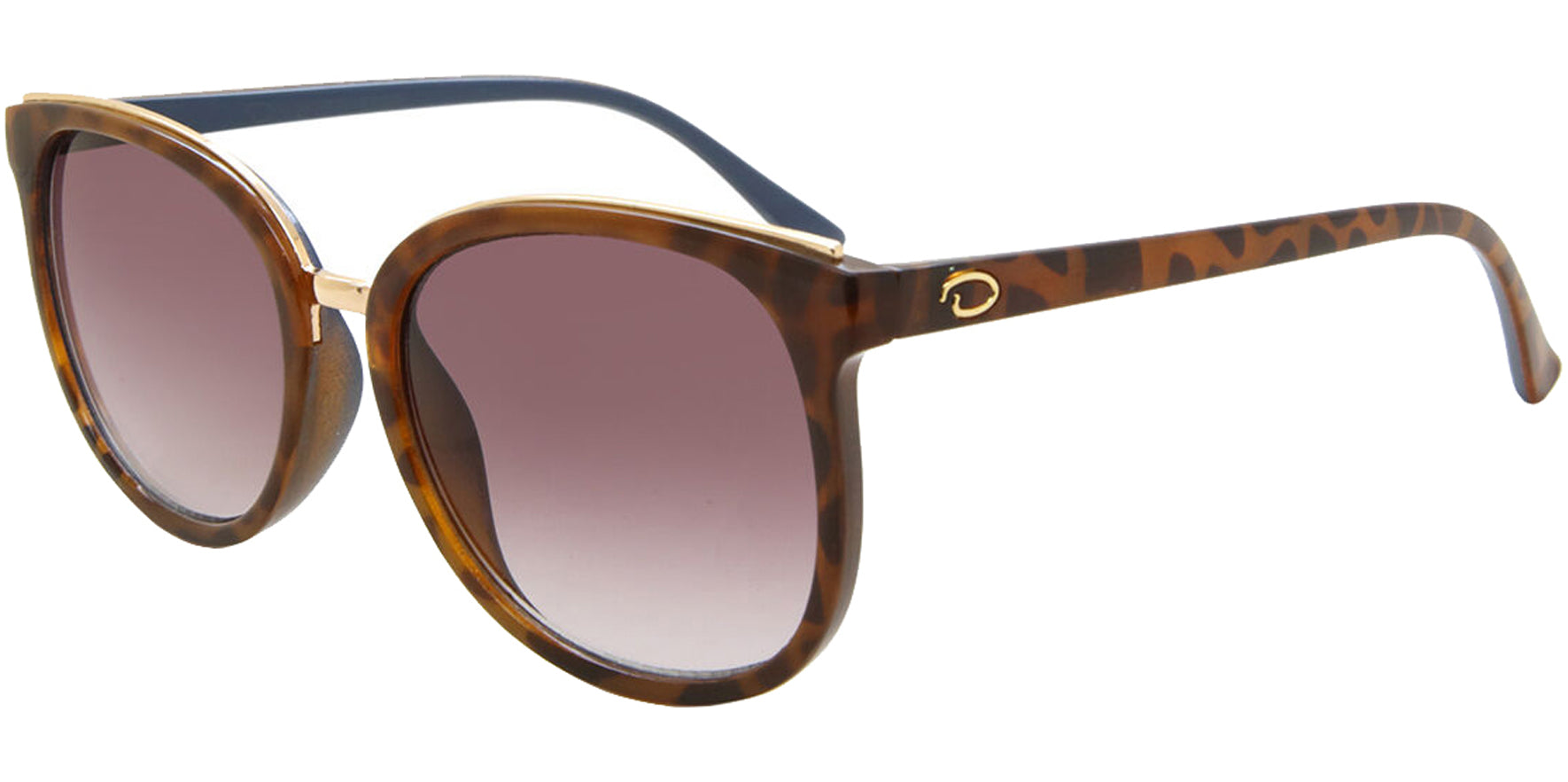 Oscar By Oscar de la Renta Oval Sunglasses w/ Gradient Lens