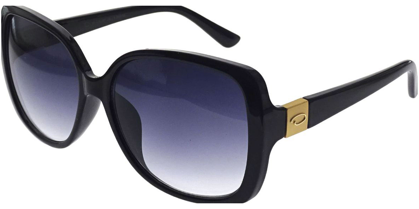 Oscar By Oscar De La Renta Black Butterfly w/ Gradient Lens