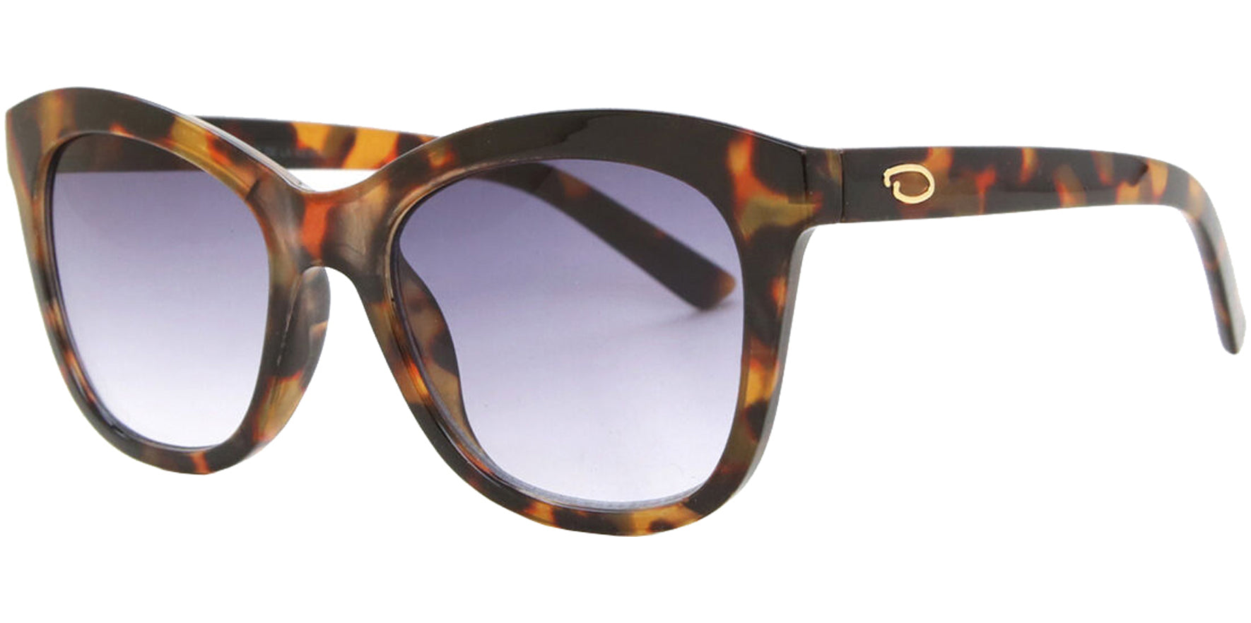 Oscar By Oscar De La Renta Tortoise Cat-Eye w/ Gradient Lens