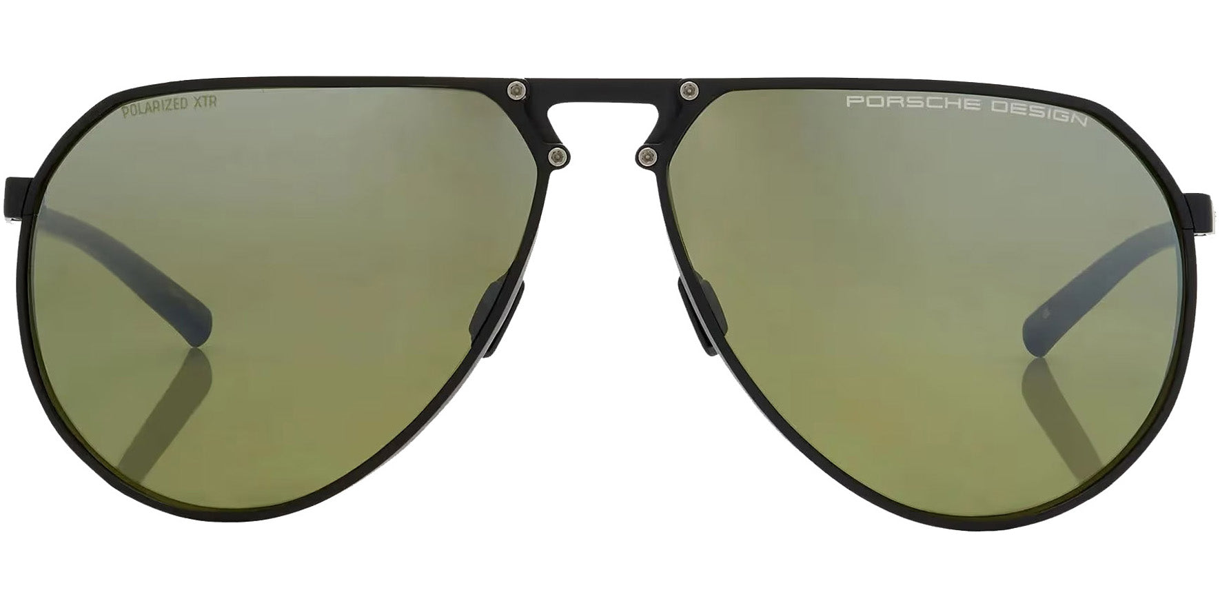 Porsche Design Hexagon Series Black Aviator w/ VisionDrive XTR Lens