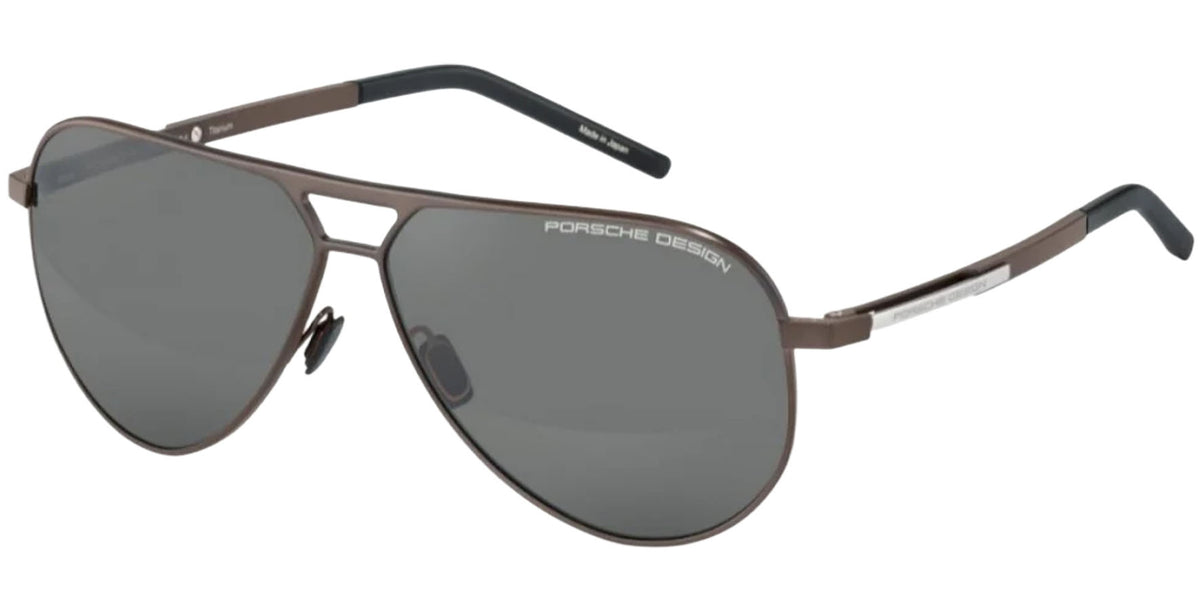 Porsche Design Polarized Titanium Aviator w/ Flex Hinges