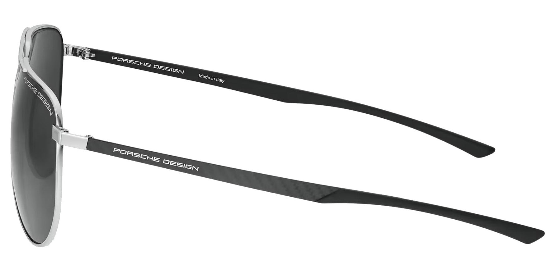 Porsche Design Polarized Aviator w/ Carbon Fiber Temples
