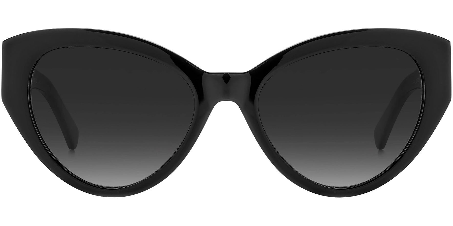 Kate Spade Paisleigh Polarized Black Oval Cat Eye - Eyedictive