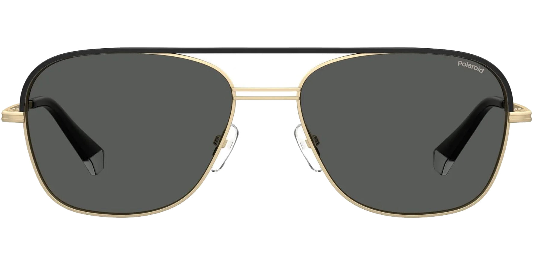 Polaroid Polarized Matte Gold-Tone Navigator - Eyedictive