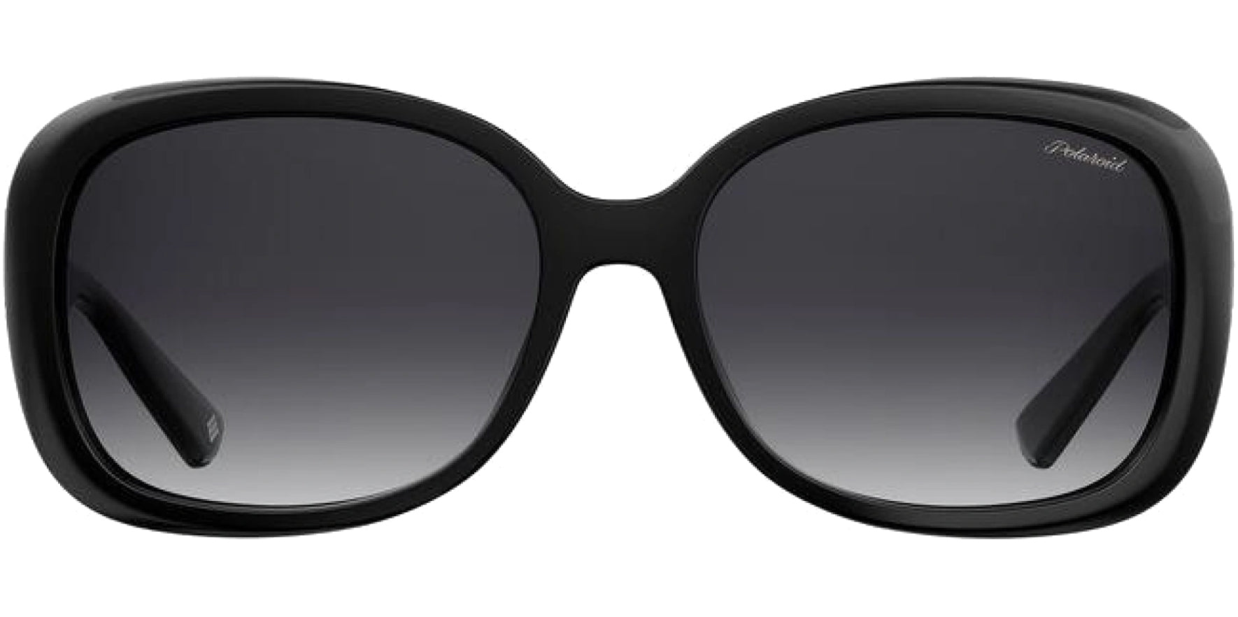 Polaroid Polarized Black Rectangle Butterfly w/ Gradient Lens - Eyedictive