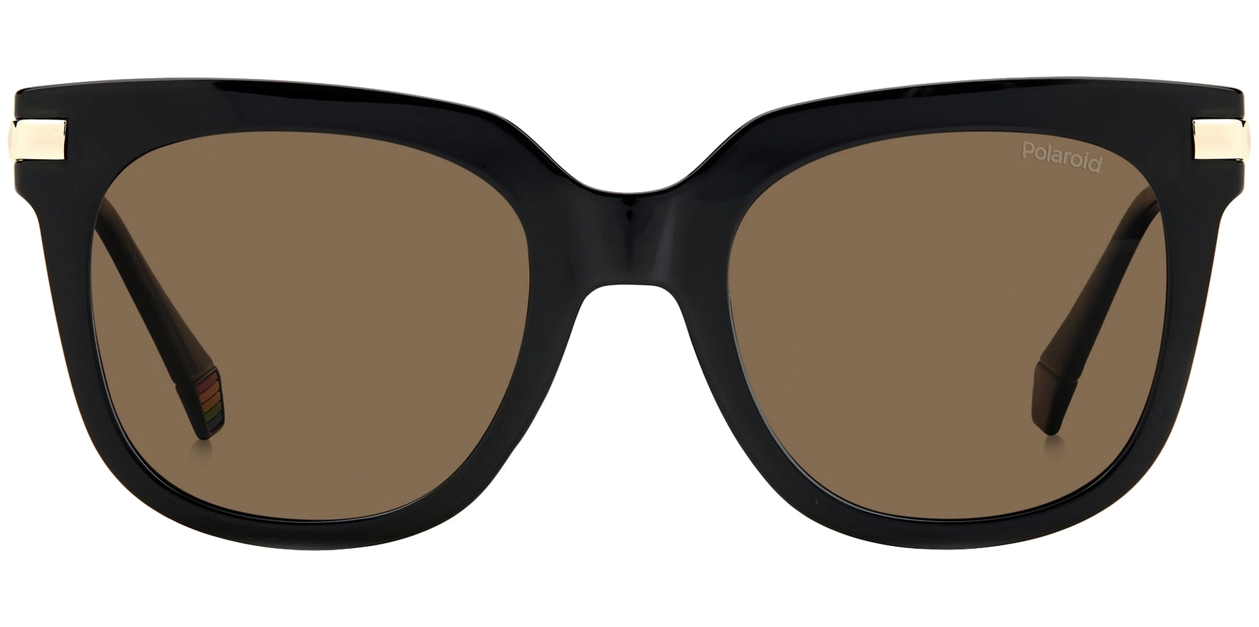 Polaroid Polarized Chunky Square w/ Slim Temples