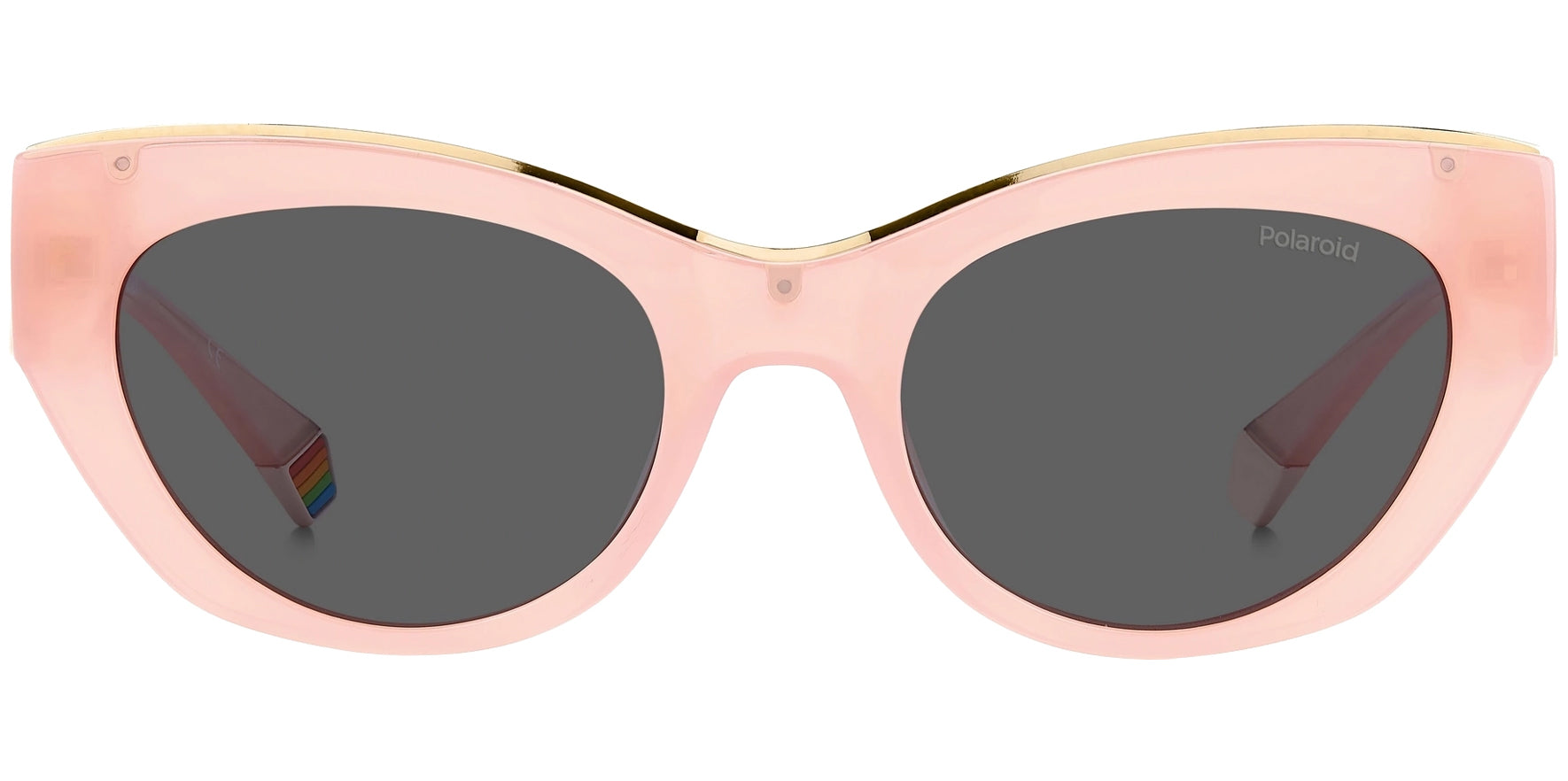 Polaroid Polarized Crystal Pink Cat Eye