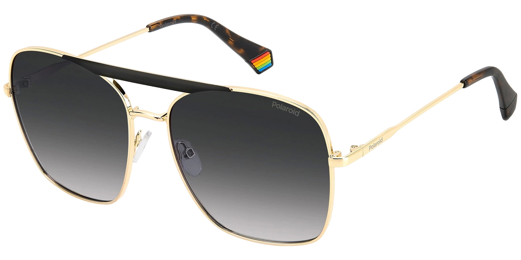 Polaroid Polarized Stylized Square Aviator