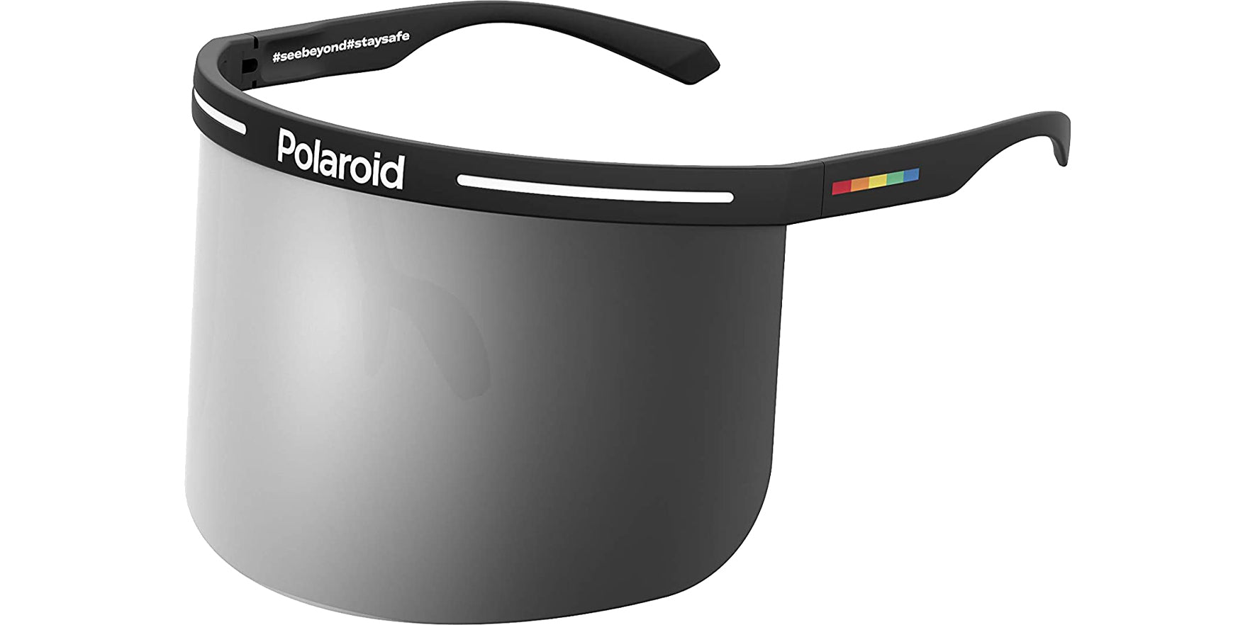 Polaroid Shield Visor w/ Mirrored Lens